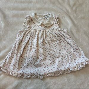 Ralph Lauren floral dress 6 months striped baby baby girl Peter Pan collar